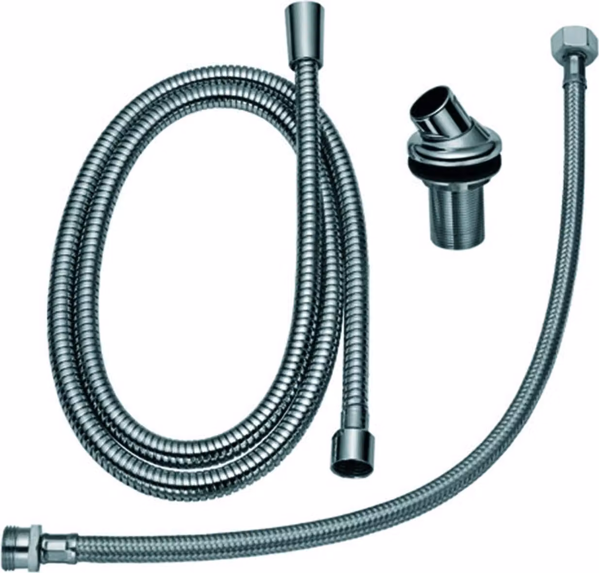 Attacco per doccetta Ideal Standard CERAWELL per montaggio su bordo vasca cromo