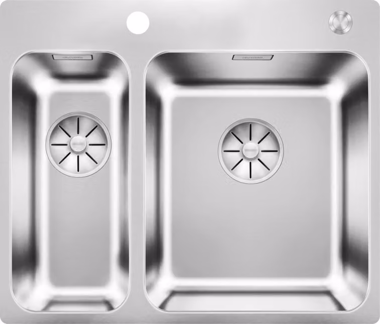 BLANCO SOLIS 340/180-IF/A Acciaio inox spazzolato