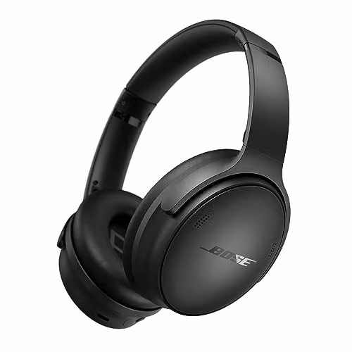 Bose QuietComfort SC Headphones Cuffie con Cancellazione del Rumore Wireless e Bluetooth 5.1 Over-ear con Durata della Batteria Fino a 24 Ore, con Custodia Morbida, Nero