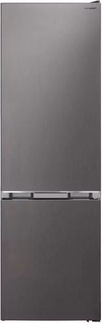 Sharp SJ-NBA32DMXPD Frigorifero Combinato da 367 L con Tecnologia No Frost, Classe Energetica D e Zona Zero Gradi, Colore Acciaio Inox