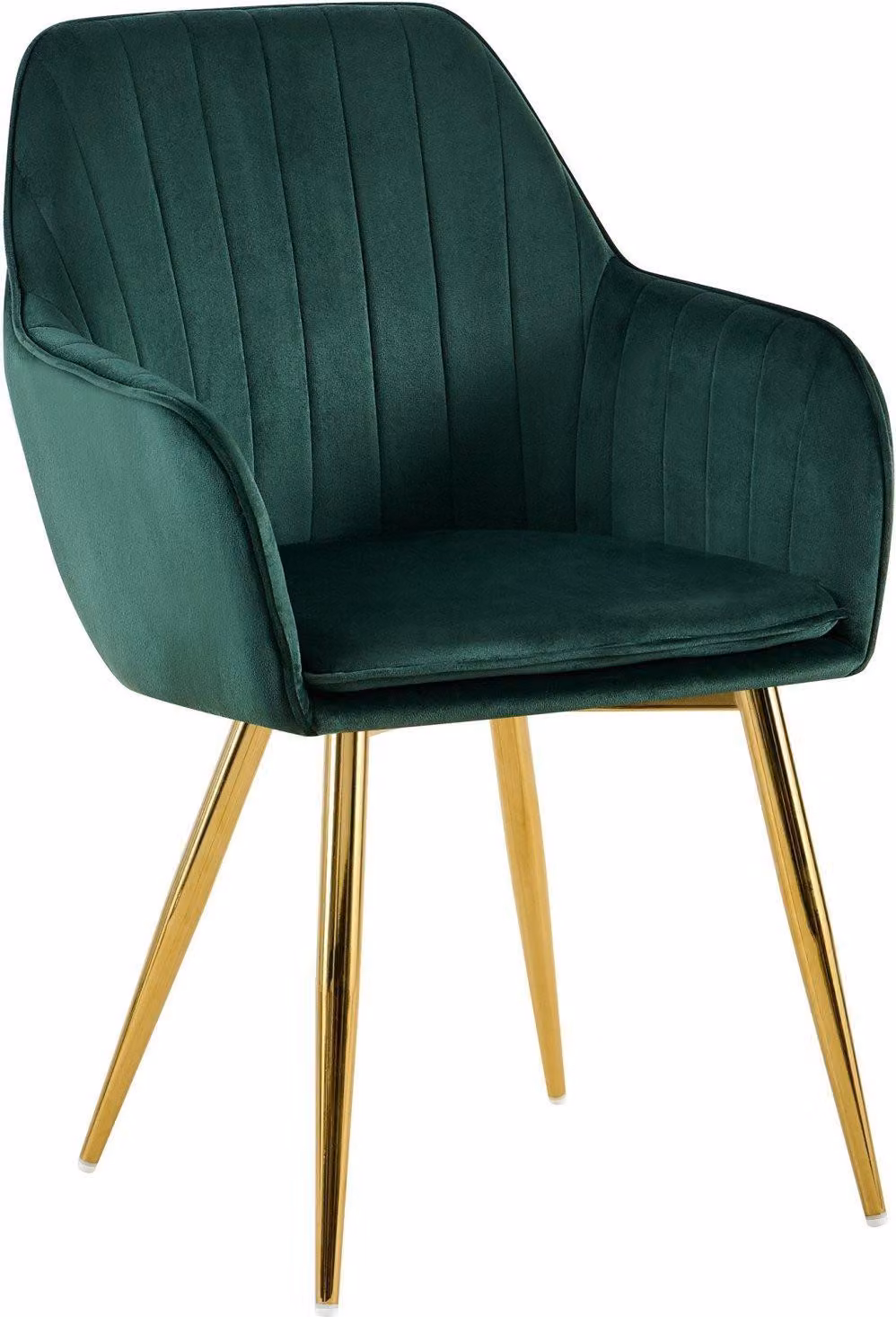 Sedia da pranzo in velluto - Design moderno - Elevato comfort di seduta, ergonomica e stabile