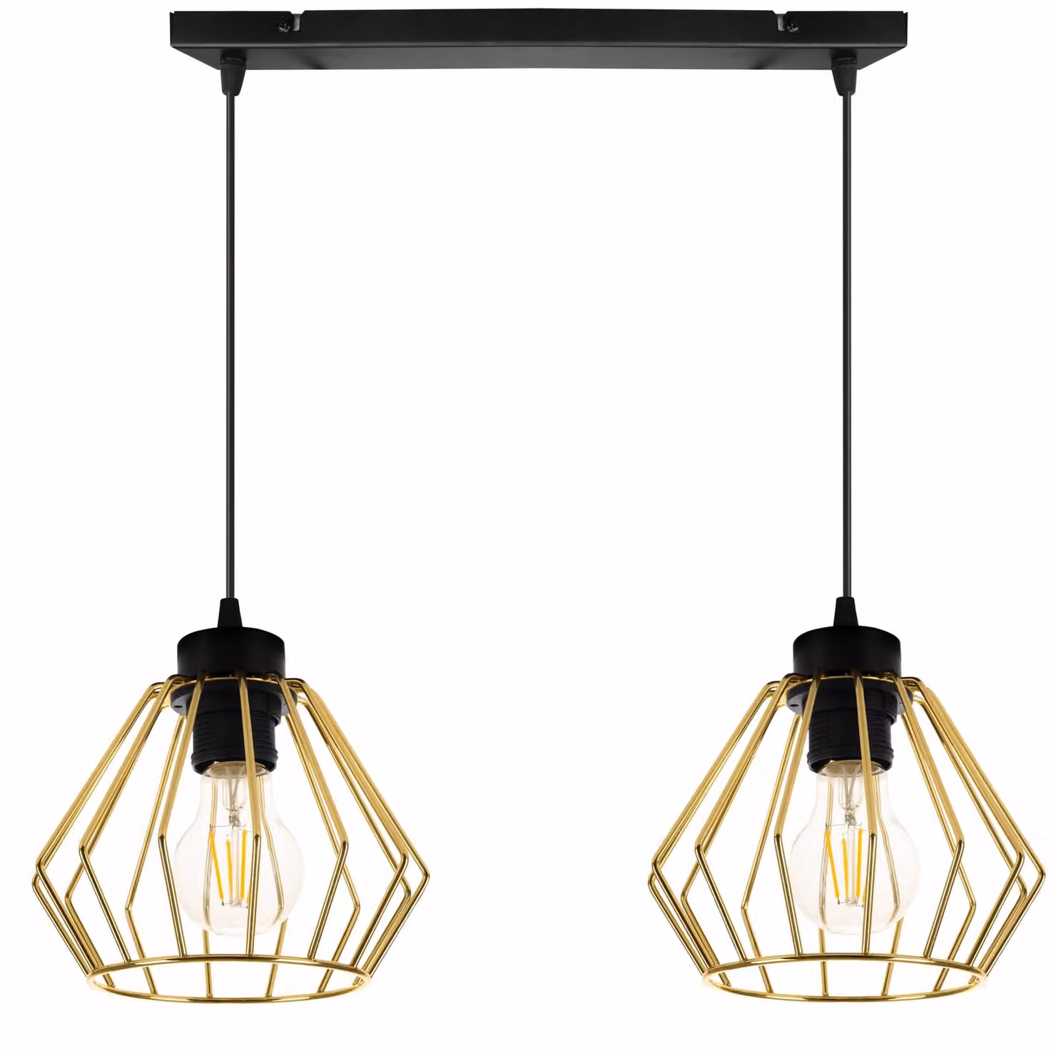 Lampada Da Soffitto Lampada A Sospensione Lampadario Oro Loft Druciak