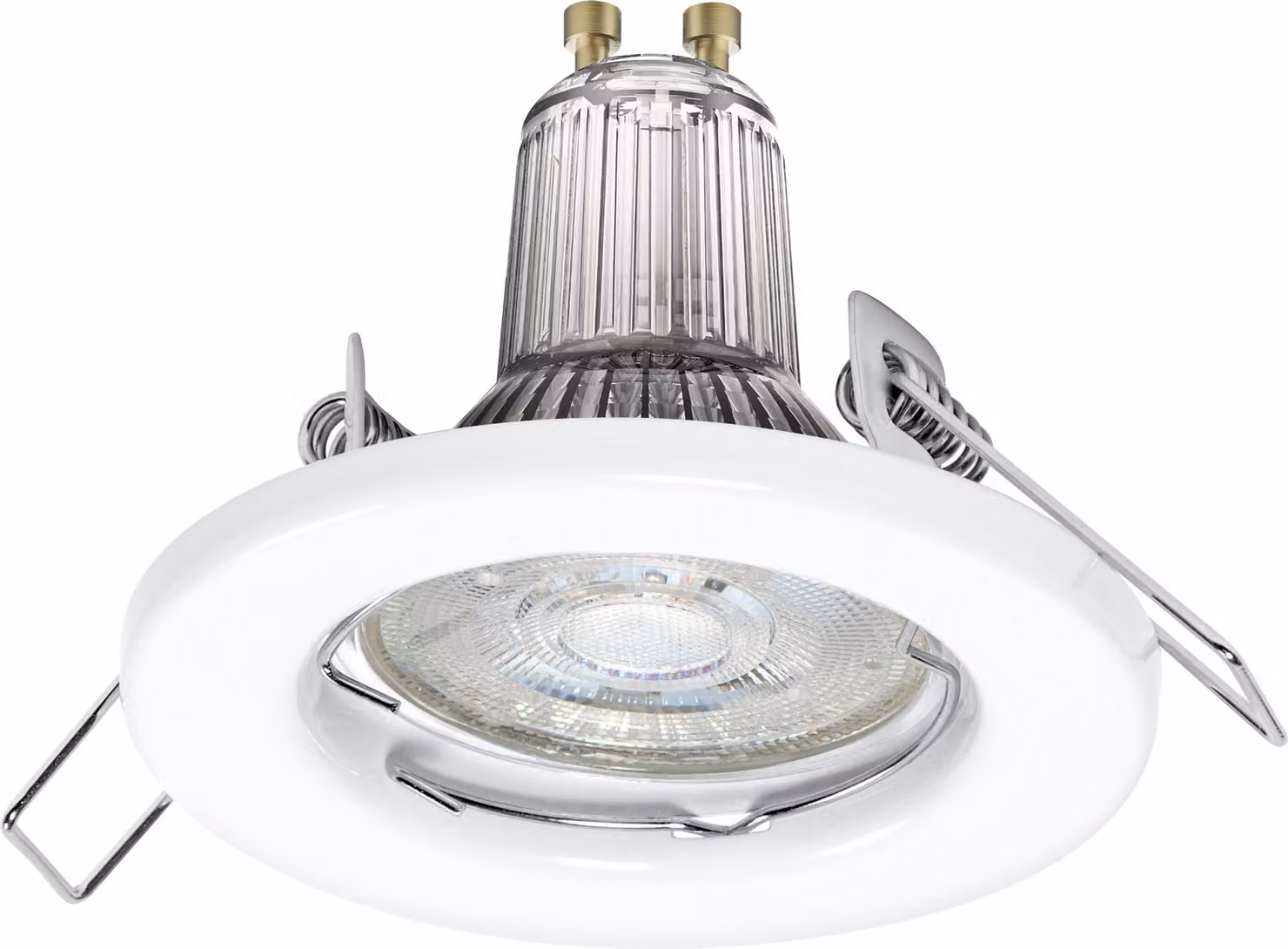 Set di plafoniere da incasso OSRAM Spotlight con sorgente luminosa OSRAM GU10 LED 3x2,6W in bianco, protezione IP20 per applicazioni interne