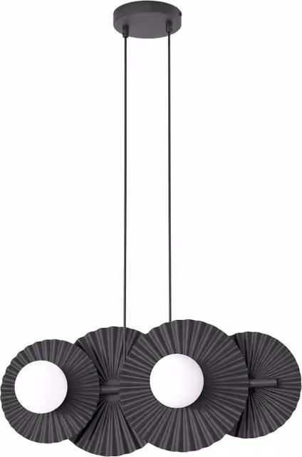 Lampada a sospensione UMBRA nera 4xG9 Emibig