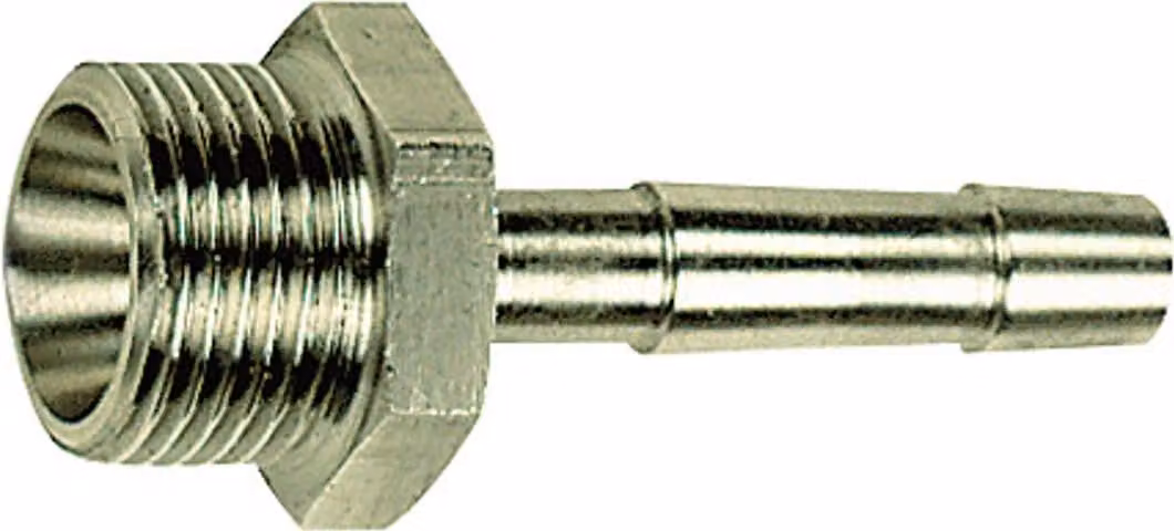 Ugello Riegler a vite per tubo flessibile, G 1/4 a., per tubo LW 10, ES 1.4571