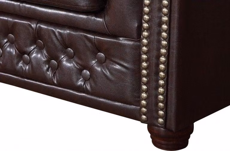Chesterfield Ledersofa Sofagarnitur Sofa Couch Polster Sitz Sofas Garnituren