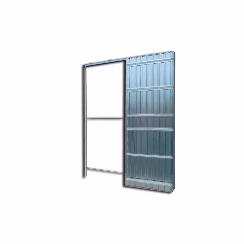 Controtelaio a scomparsa Dakiviva in acciaio galvanizzato per cartongesso, L: 100 cm, H: 210 cm, Spessore: 12,5 cm – 2