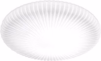 Plafoniera Moderna Atrium Ideal Lux in Metallo e Vetro Bianco con LED Integrato 21W 3000K IP20