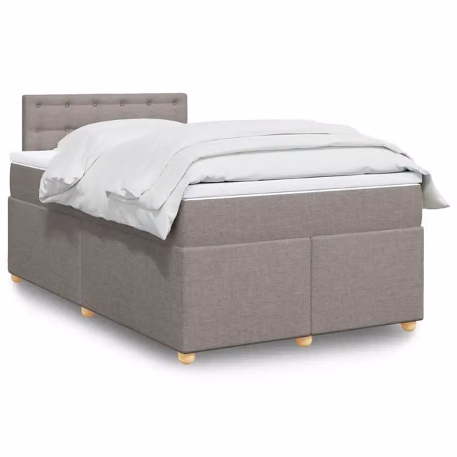 Letto Ibrido vidaXL con Materasso e Struttura in Legno di Pino, L/P: 120 x 200 cm