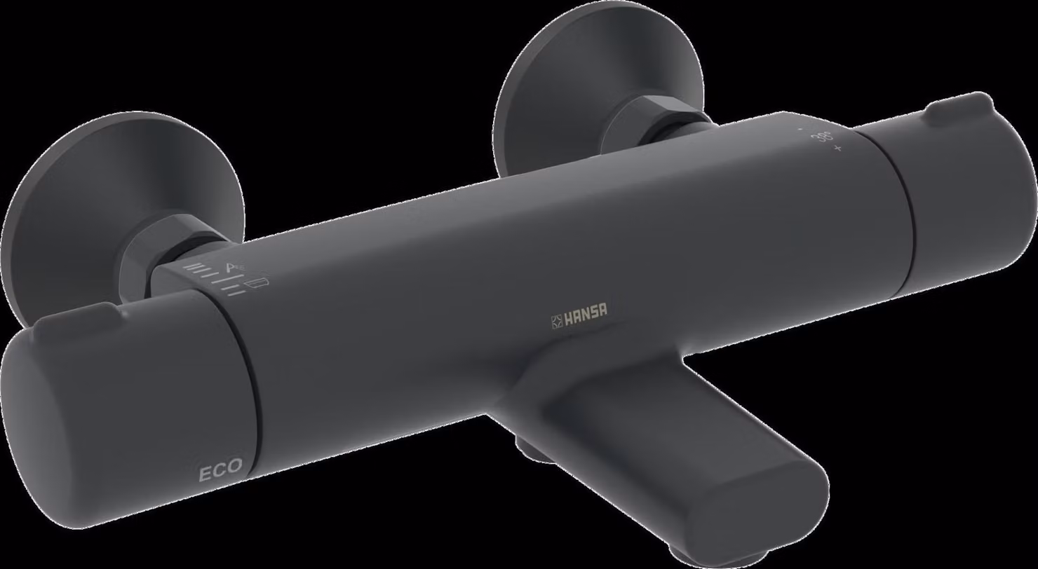 HANSA HANSAMICRA Mitigeur de bain et douche, débit éco, saillie : 159 mm, 5816217133, 5816217133