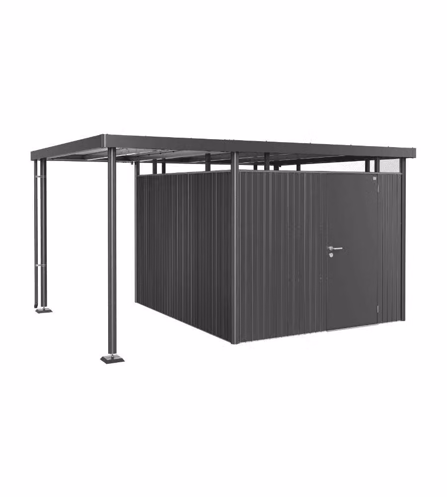 Biohort Tettoia laterale GHH H5 taglia S grigio scuro metallizzato