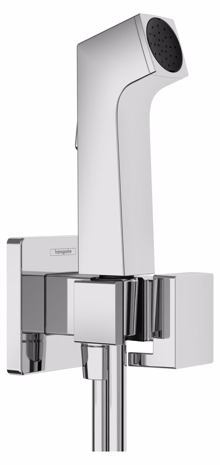 Doccia igienica EcoSmart, modello Chrom, con un getto, inclusi accessori