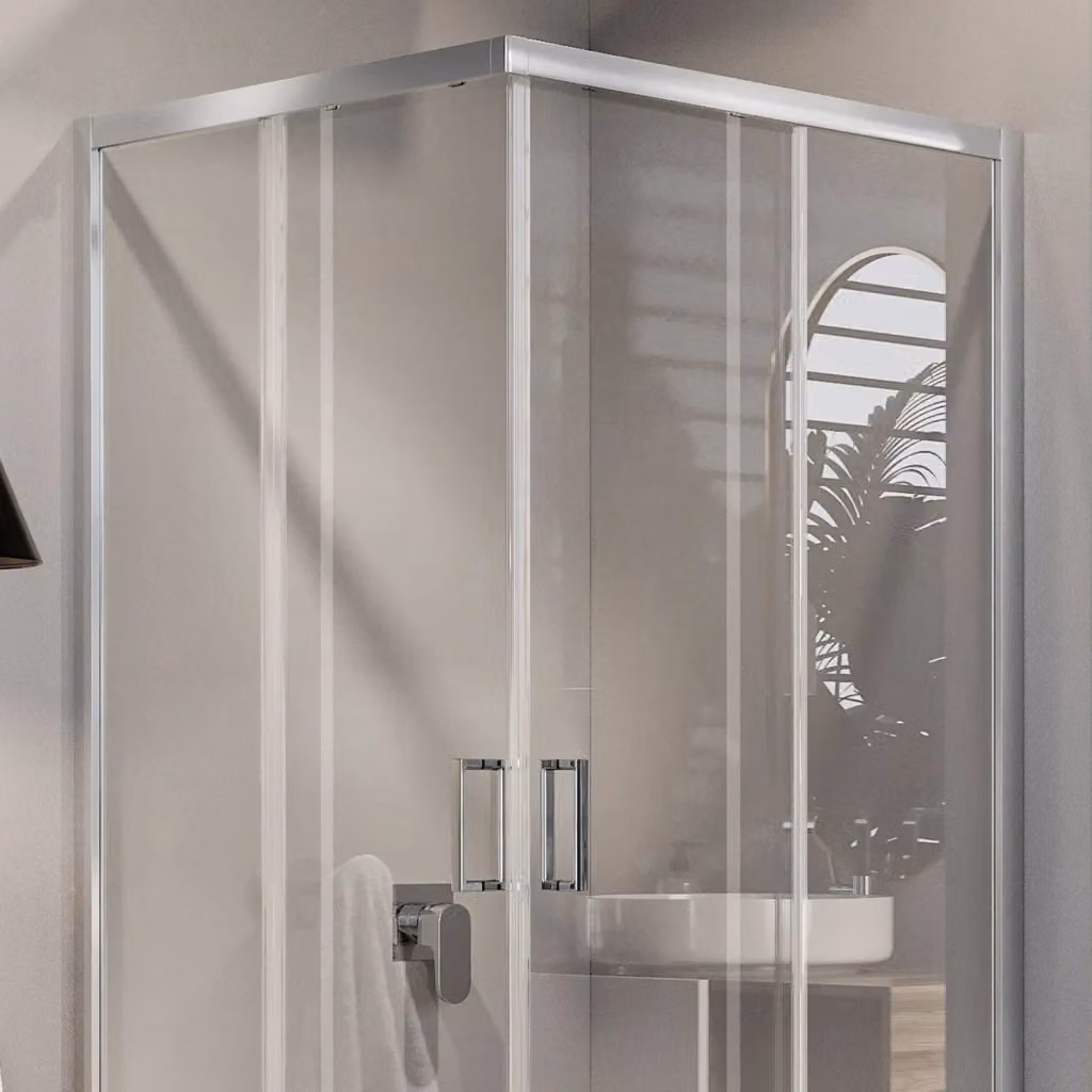 Box Doccia Rettangolare Idralite Modello Ready Trasparente con Vetro da 6mm L: 120 cm, P: 70 cm, H: 185 cm – 2