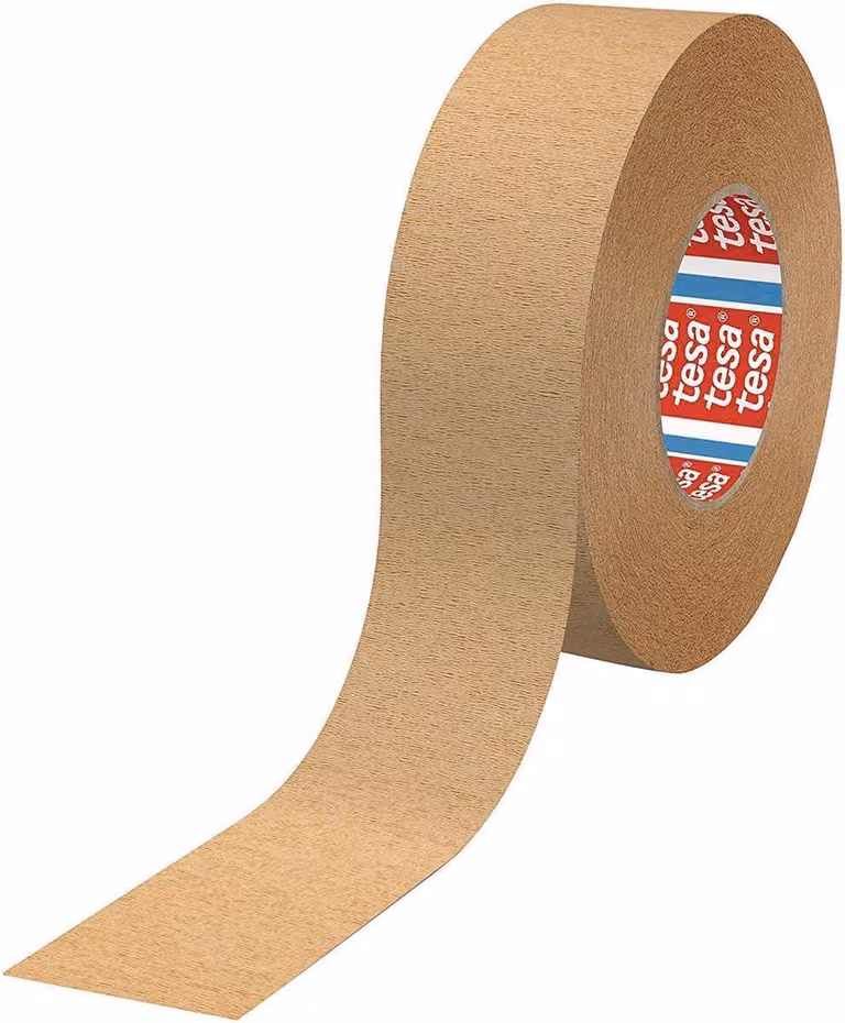 tesa 04319-00007-00 tesa CURVES Kreppband braun 25,0 mm x 50,0 m 1 Rolle