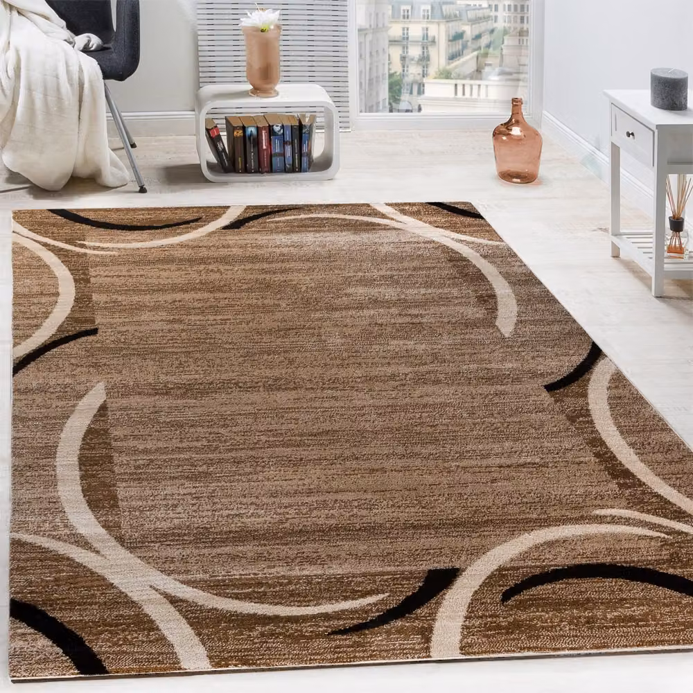 Tappeto Sinay marrone L: 80 cm x P: 150 cm – 2