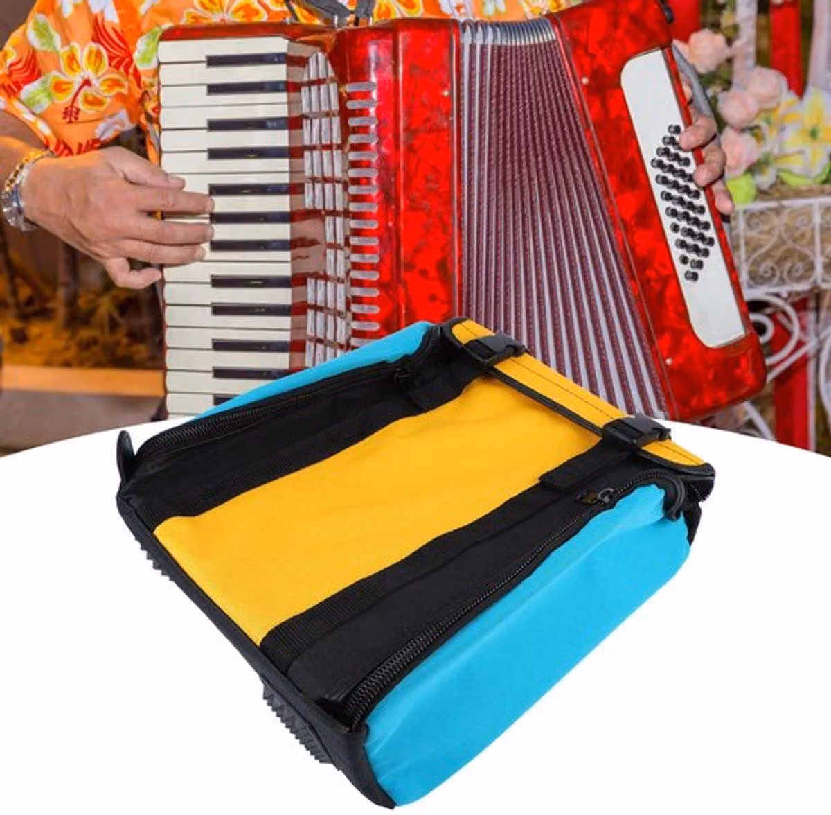 Zaino antiscivolo - Spallacci imbottiti - Accessori - Strumenti musicali - Custodia per fisarmonica