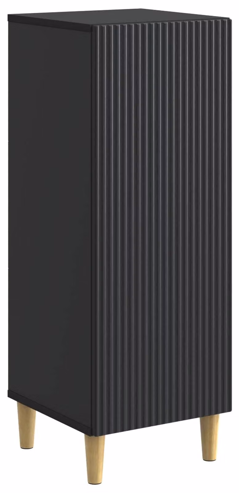 Credenza Nero 33 x 34,5 x 90 cm Legno ingegnerizzato
