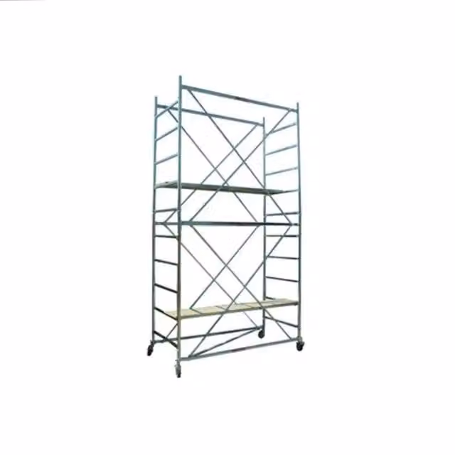 Trabattello in acciaio zincato Grim colore argento L: 165 cm, H: 370 cm