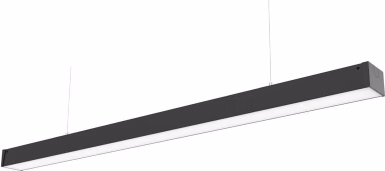 Linea LED Prime Fusion Lampada lineare 60W 4000K 7800LM 0-10V 90*110° Nero