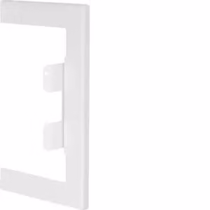 Copertura a muro Hager in acciaio BRS 85x130, profondità 80 mm, bianco BRS85130W9016