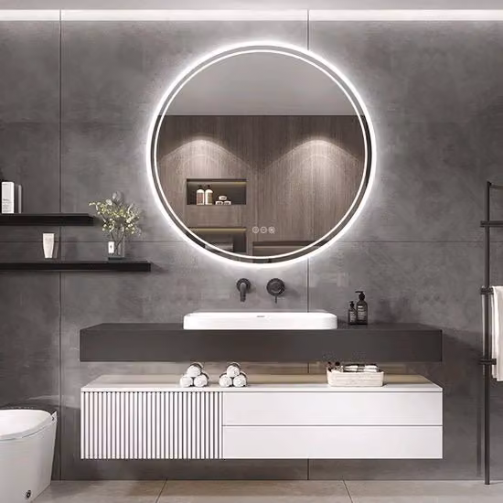 Specchio - Specchio con Illuminazione - Specchi - Specchio Rond - Specchio con Luce - Specchio Bagno