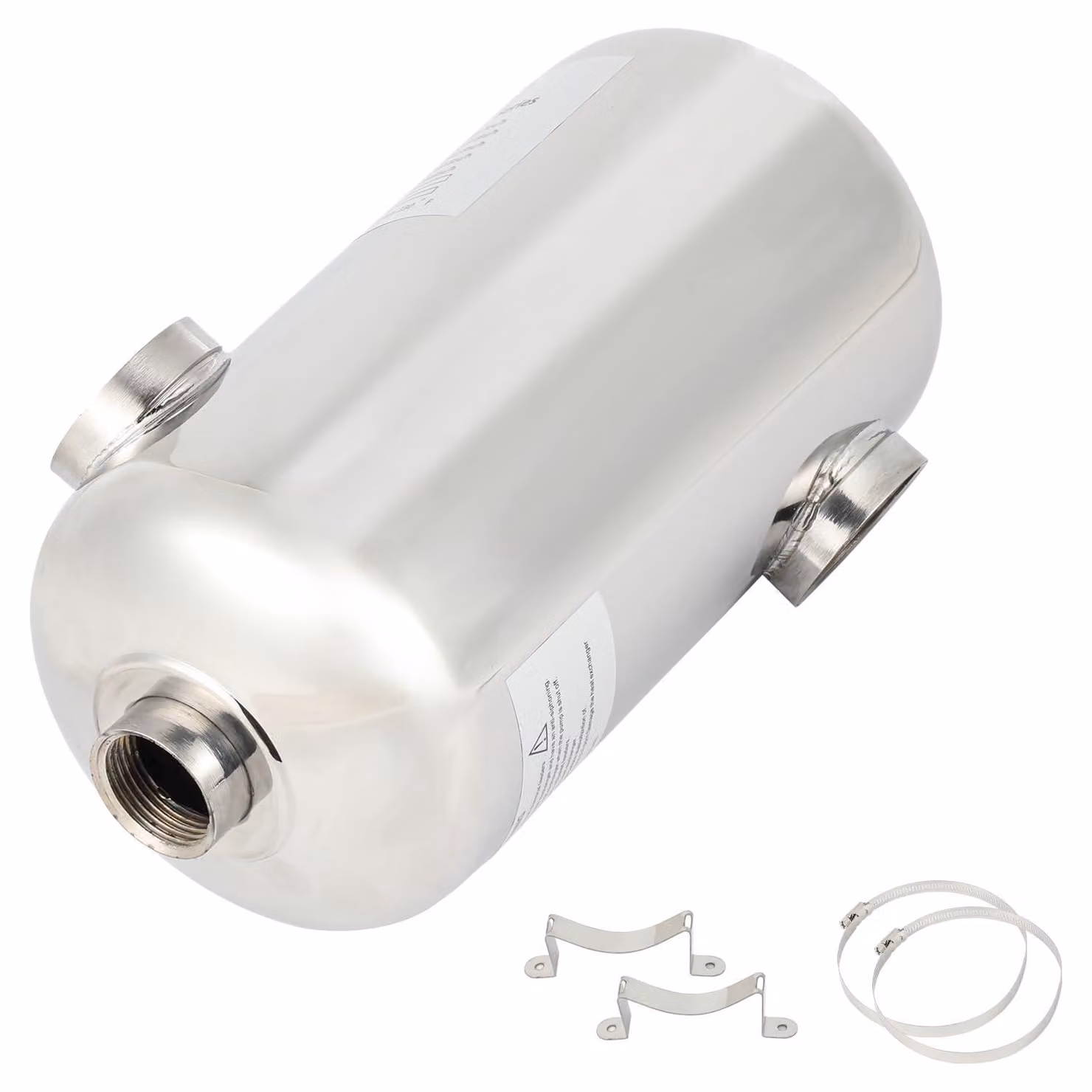 Scambiatore di calore per piscina, 28 kW - Acciaio inossidabile - Design compatto