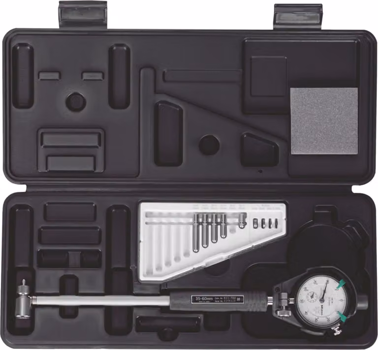 Misuratore di precisione interno MITUTOYO con comparatore, campo di misura: 50-150 mm