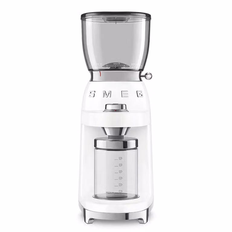 Smeg Macinacaffè 50's Style, bianco lucido - CGF01WHEU (FINE SERIE)