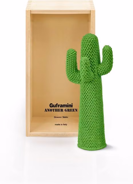 Miniatura Cactus Another Green di Gufram, colore verde, da tavolo