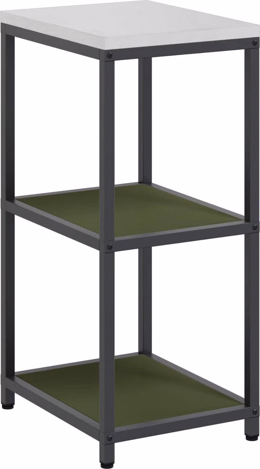 Stoccaggio in cucina HATTEM Verde Oliva 40 x 50 x 92 cm Acciaio