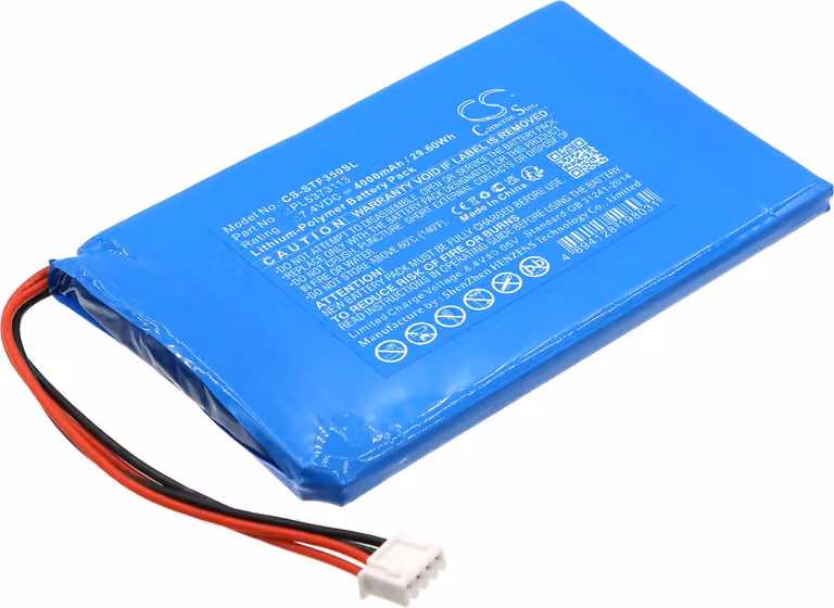 TECHTEK Batteria compatibile con [Securitytronix] IP BUDDY+ All-in-1, ST-F35, ST-F35TEST, ST-F35TESTF sostituisce PL5373113