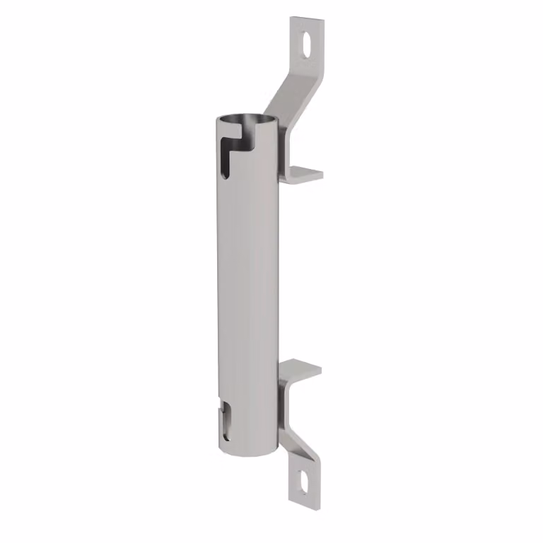 Manicotto con inserto in acciaio inox per facilitare l'accesso