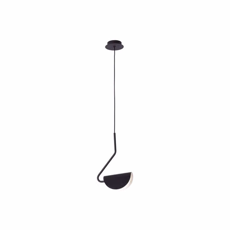 Viokef Lampada a sospensione Ada, dimmerabile, Nero, Soggiorno / Sala da pranzo, Metallo, Lampada a sospensione