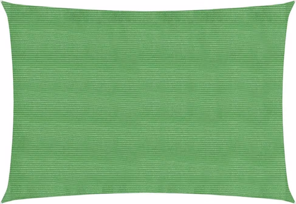 Vela Parasole 160 g/m² Rettangolare Verde Chiaro 2,5x5 m HDPE
