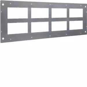 Lamiera di copertura fessurata, zincata, IP41, 850x400 (LxA)