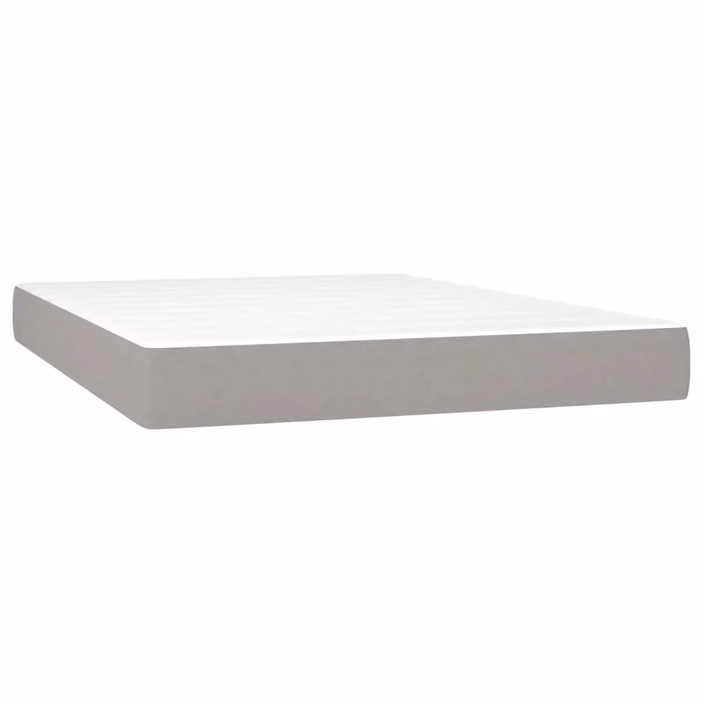 Materasso Ibrido vidaXL Grigio e Bianco L: 140 cm, P: 190 cm, H: 20 cm – 2