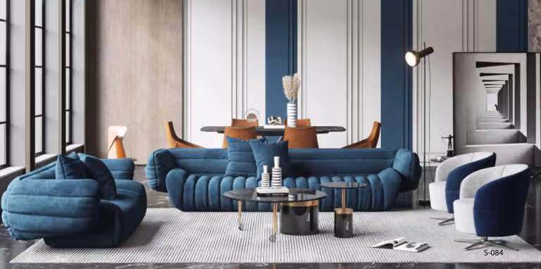 Sofa Sofagarnitur 3+2 Sitzer Wohnlandschaft Relax Sitz Design Couch Lounge