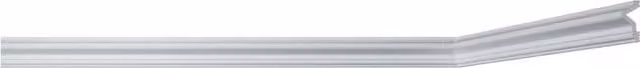 Cornice decorativa per soffitto Bovalacci Serie Luxstyl mod. L4620 colore bianco, confezione da 32 pezzi, H 20 mm x L 46 mm x P 2 mt