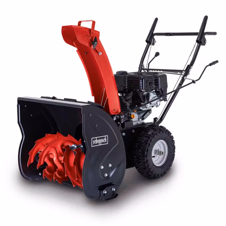 Spazzaneve a benzina Scheppach ST570 | Motore a benzina a 4 tempi con 4,1 kW / 5,6 CV | Larghezza 57 cm / altezza 53,5 cm | Portata 6 m | Trazione a ruote | 8 marce