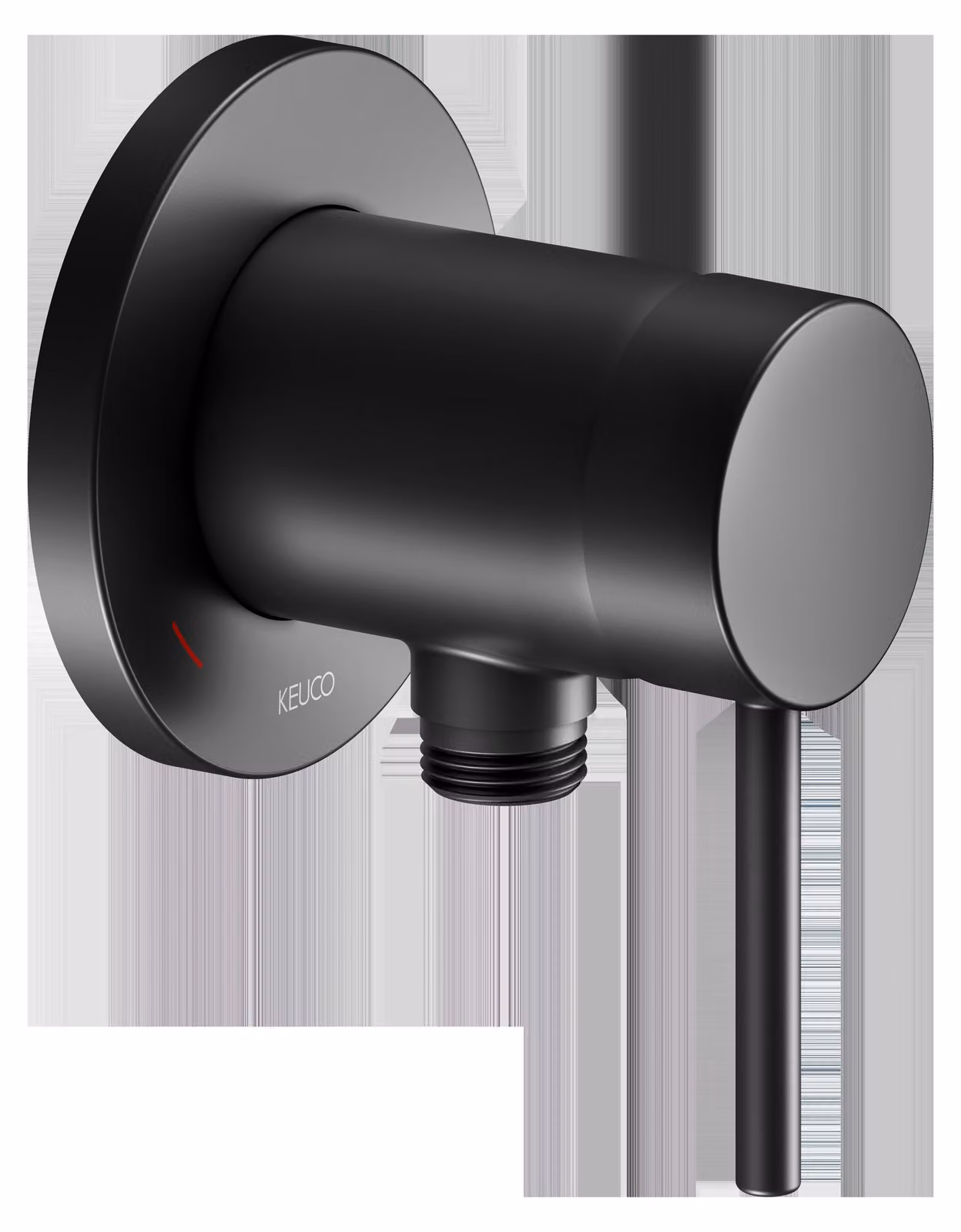 KEUCO IXMO Soft Mitigeur monocommandé pour douche avec raccord de flexible, rosace ronde, 59552370201, 59552370201