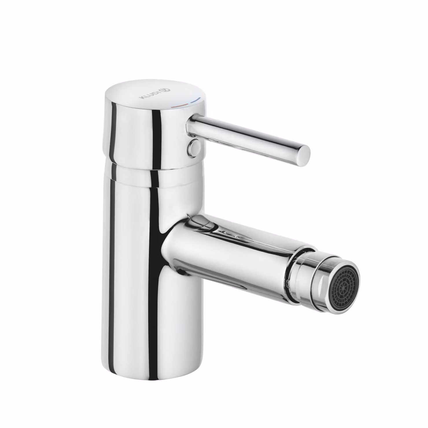 KLUDI BOZZ Mitigeur monocommandé pour bidet, montage monotrou, hauteur d'écoulement 60mm, 385330576, 385330576