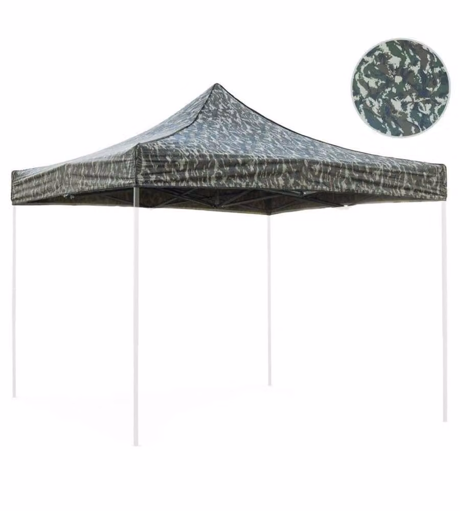 Telo tetto Mimetico militare 3X3 impermeabile per ricambio gazebo richiudibile
