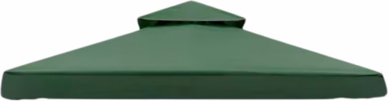 Tenda di ricambio per feste Vaylen 3x3 m - Tetto impermeabile a padiglione - Verde - Tenda pop-up per feste - Outdoor & Giardino