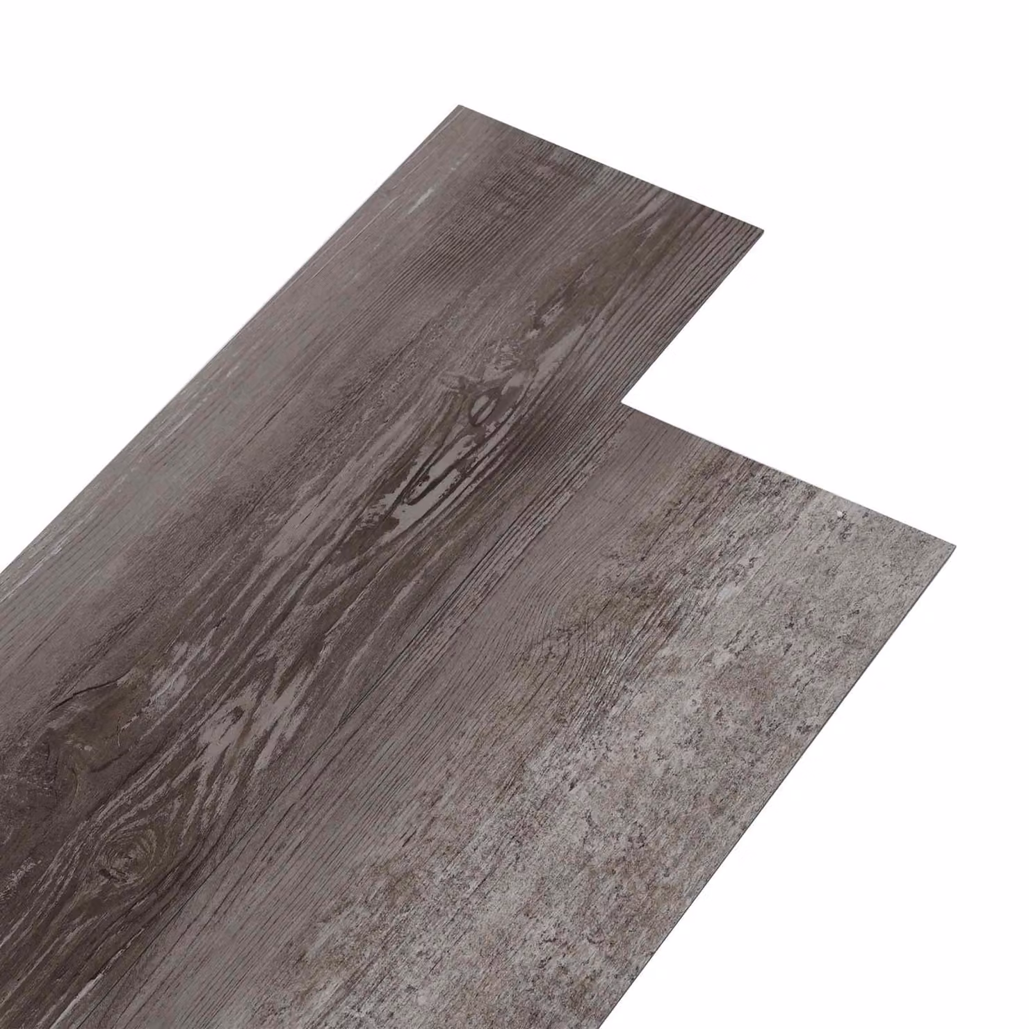 Plance per pavimenti autoadesive in PVC effetto legno grigio vidaXL L: 30,5 cm, P: 18,8 cm, H: 2,8 cm