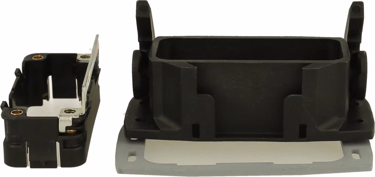 HARTING Han ECO Outdoor 10A Custodia da montaggio con 1 staffa longitudinale - 1 pezzo
