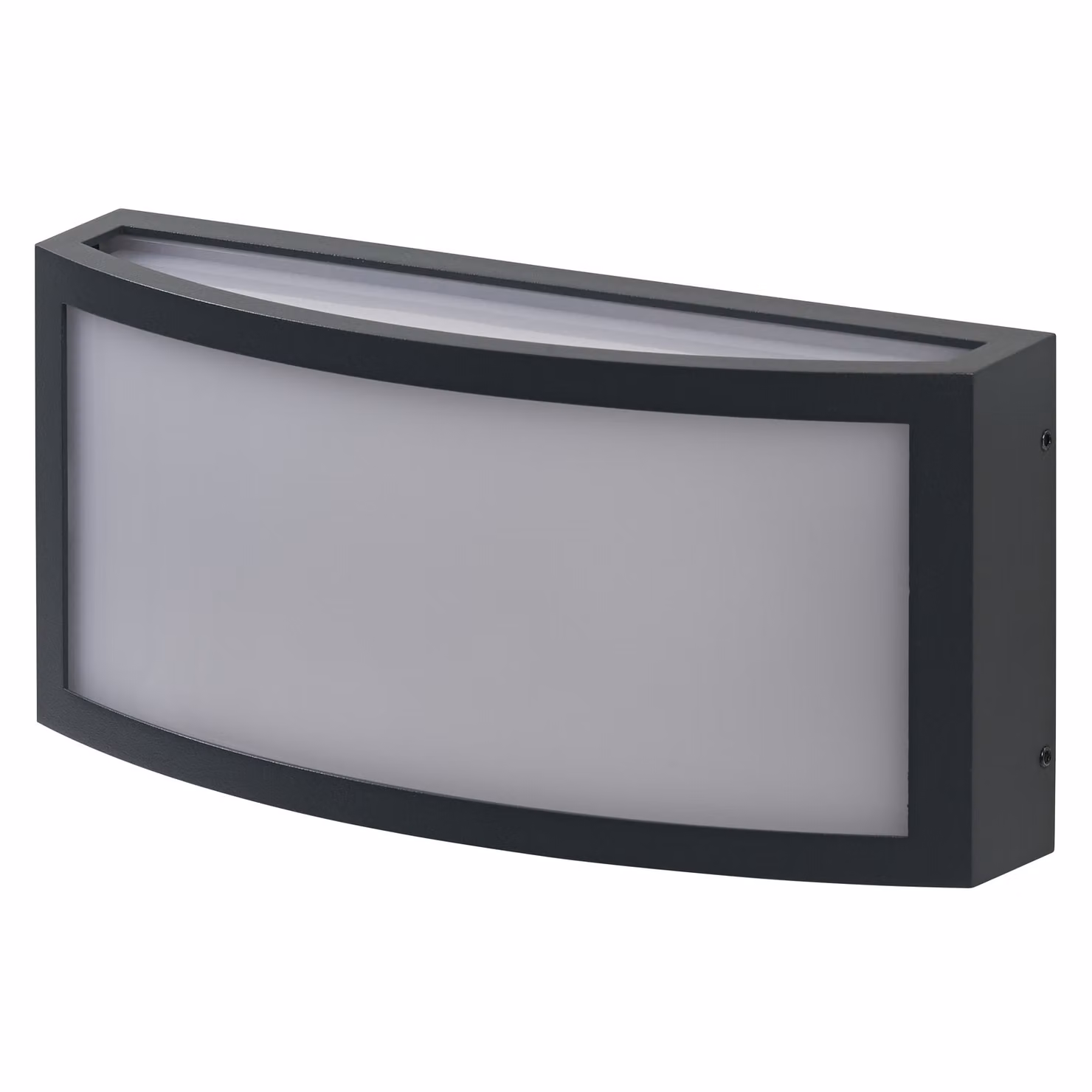 LEDVANCE ENDURA CLASSIC CUADRA lampada da esterno, applique, attacco E27, grigio scuro, alluminio, installazione rapida e semplice, diffusore smerigliato, classe di protezione IP65, uso esterno