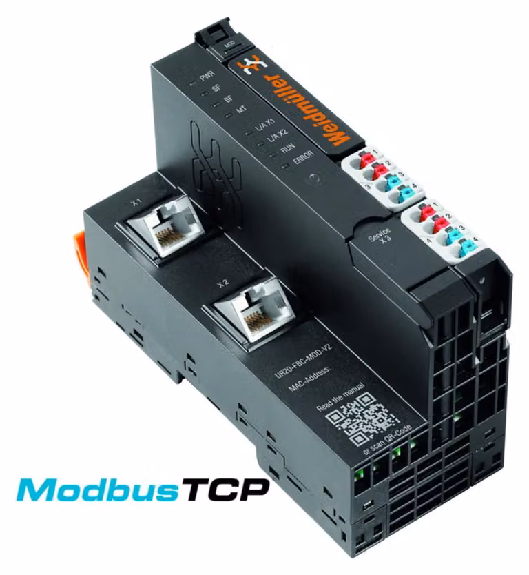 WEIDMUELLER Weidmüller UR20-FBC-MOD-TCP-V2 Accoppiatore bus di campo IO remoto 2476450000