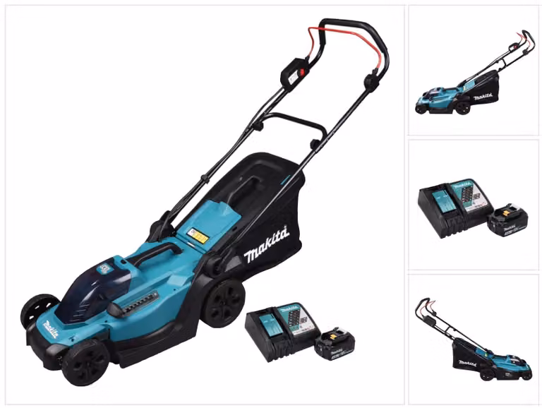 Rasaerba a batteria Makita DLM 330 RF 18 V 33 cm 30 l + 1x batteria 3,0 Ah + caricabatterie