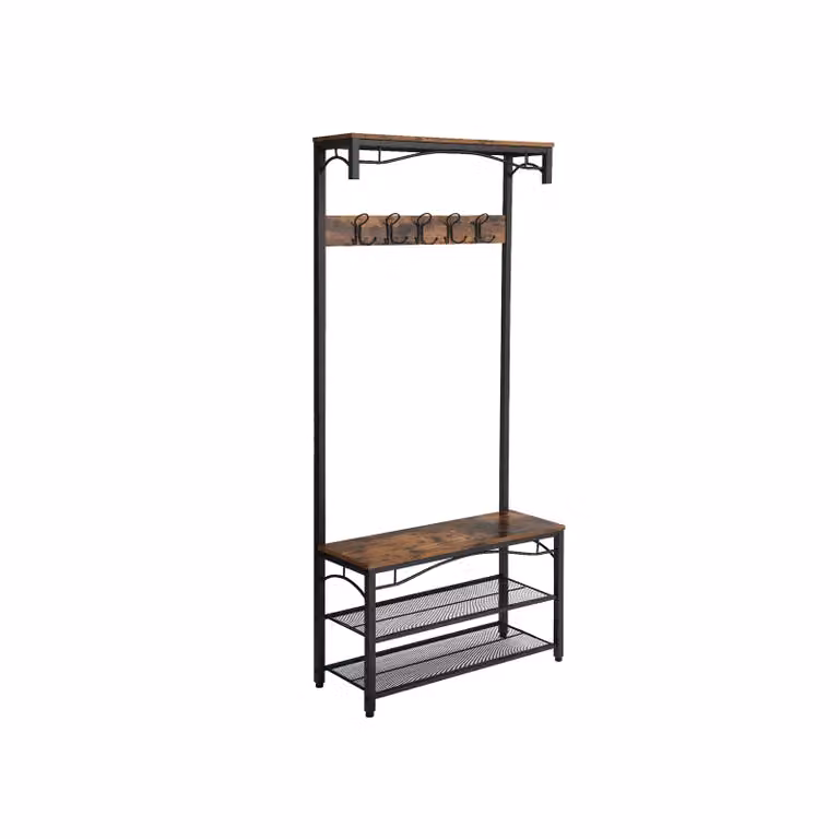 Appendiabiti con Scaffale Portaoggetti