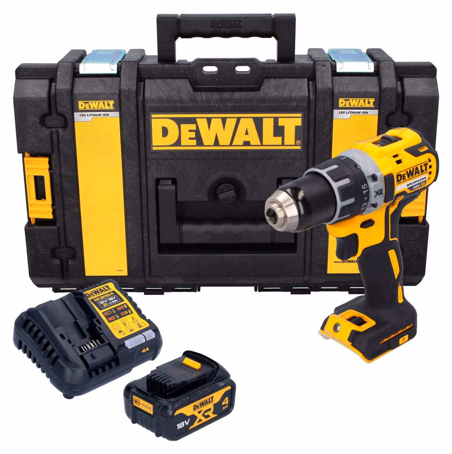 DeWalt DCD 791 N Trapano avvitatore a batteria 18 V 70 Nm Brushless Solo - senza batteria, caricabatterie